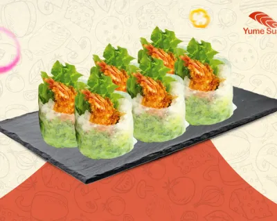 Crevette tempura  avocat